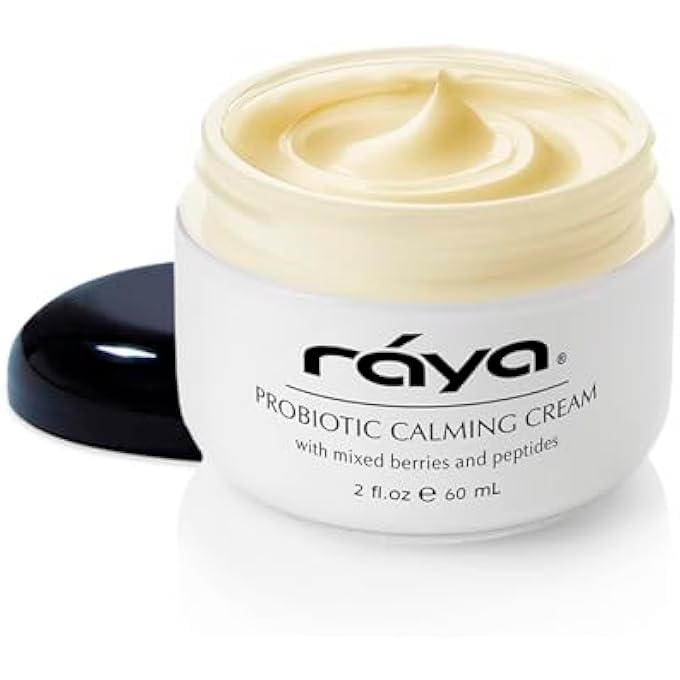 Raya PROBIOTIC CALMING CREAM (309) | MOISTURIZING, ANTI-AGING, AND CALMING FACE CREAM FOR SENSITIVE, IRRITATED, AND MATURE SKIN | SOOTHES OVER-REACTIVE SKIN AND HELPS REDUCE FINE LINES AND WRINKLES - Image 1